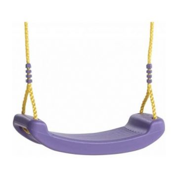 Leagan din plastic turnat prin injectie  PP Lila cu sfori incluse
