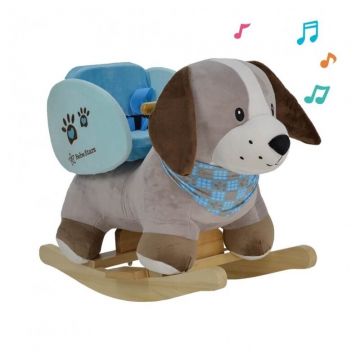 Balansoar, Bebe Stars, Caine, Cu sa confortabila cu spatar, Cu sunete, 1 - 4 ani