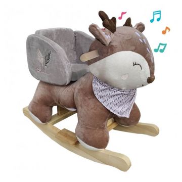 Balansoar, Bebe Stars, Ren, Cu sa confortabila cu spatar, Cu sunete, 1 - 4 ani