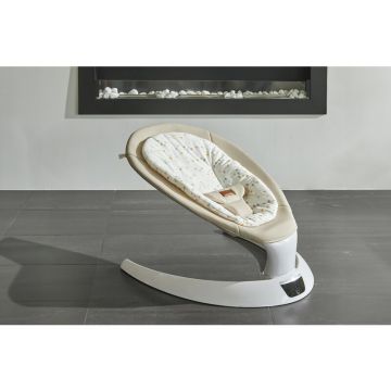 Balansoar electric Jane Moon Iris cu 5 trepte de viteza, Timer, 12 melodii si 5 sunete ale naturii