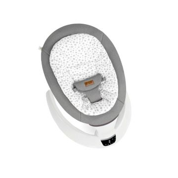 Balansoar electric Jane Moon Star cu 5 trepte de viteza, Timer, 12 melodii si 5 sunete ale naturii