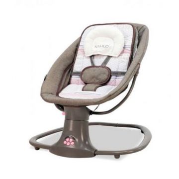 Balansoar electric khalo pentru copii culoare maro