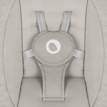 Balansoar Lionelo Iris Bej 2 in 1, Rotire 360 grade, Electric, Cu 3 moduri de leganare, Cu 5 trepte de viteza, Cu 3 pozitii de inclinare, Pana la 9 kg