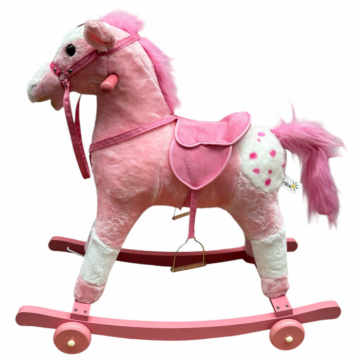 Calut balansoar din plus Roz mare