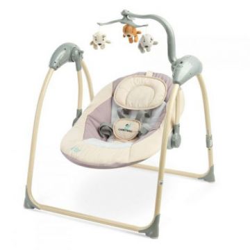 Leagan electric cu telecomanda Caretero LOOP Beige