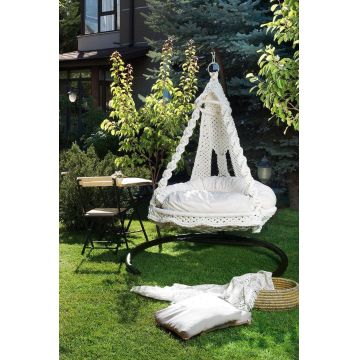 Balansoar de gradina Spider, Crem - Crem