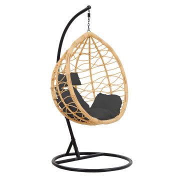 Balansoar Hudson, Metal si PP, 109x119x195 cm