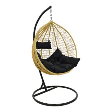 Balansoar Zafer, Metal si PP, 106x103x200 cm