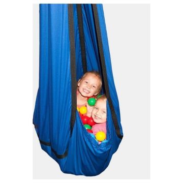 Hamac senzorial terapeutic cu bile